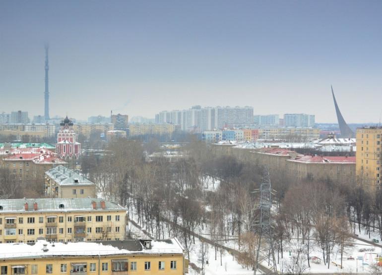 Алексеевская Башня: Виды из окон
